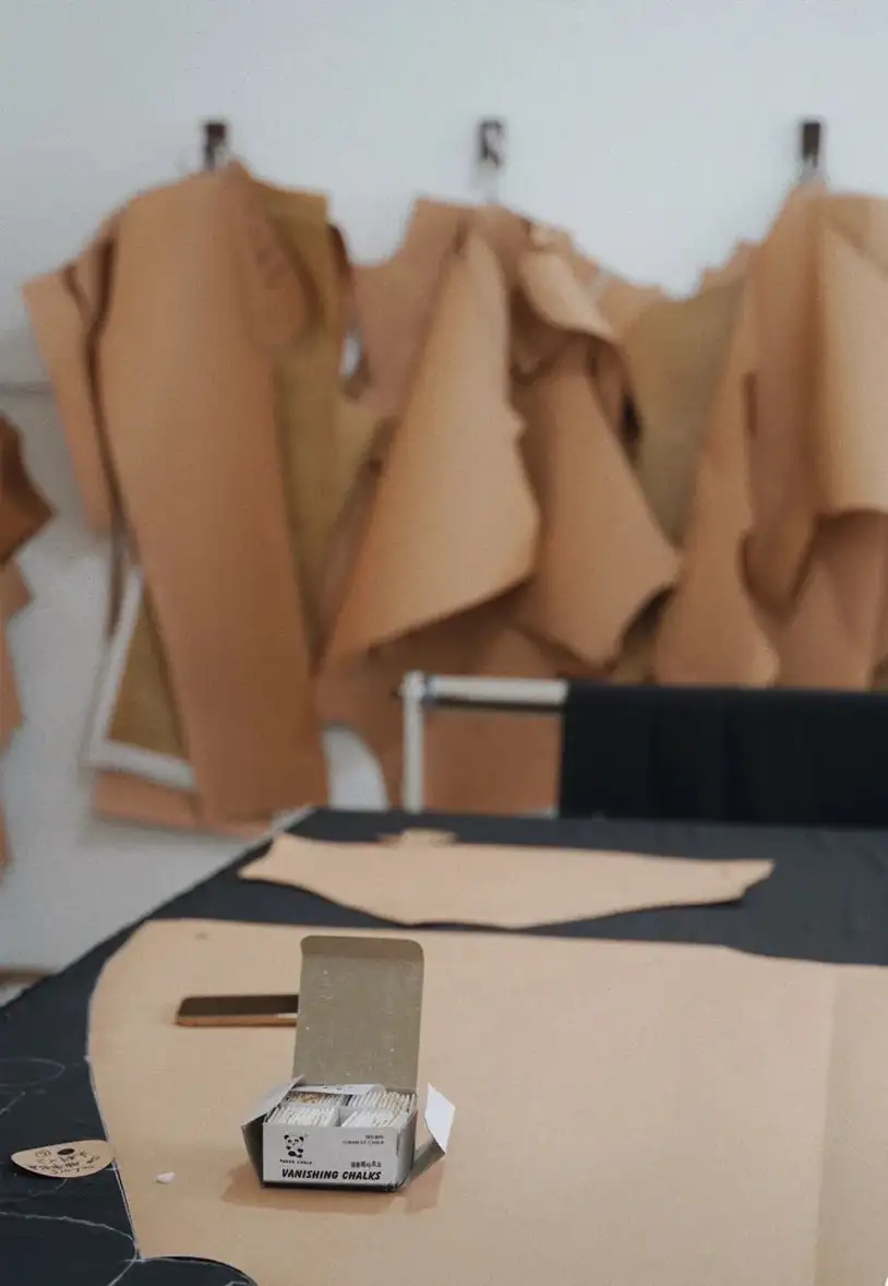 Clothing manufacturers for startups - paper pattern