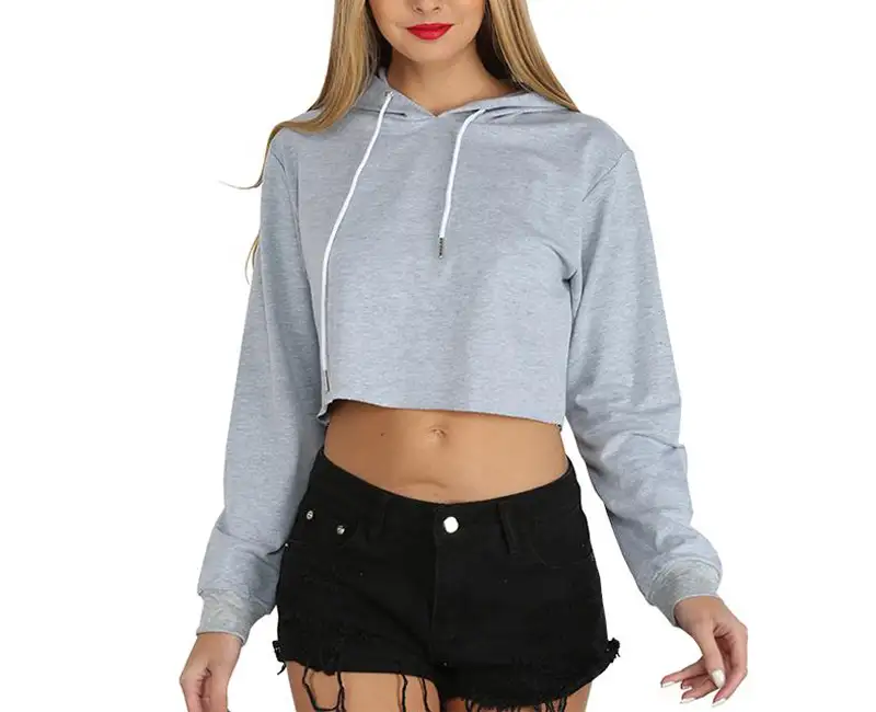 Short Hoodie For Lady