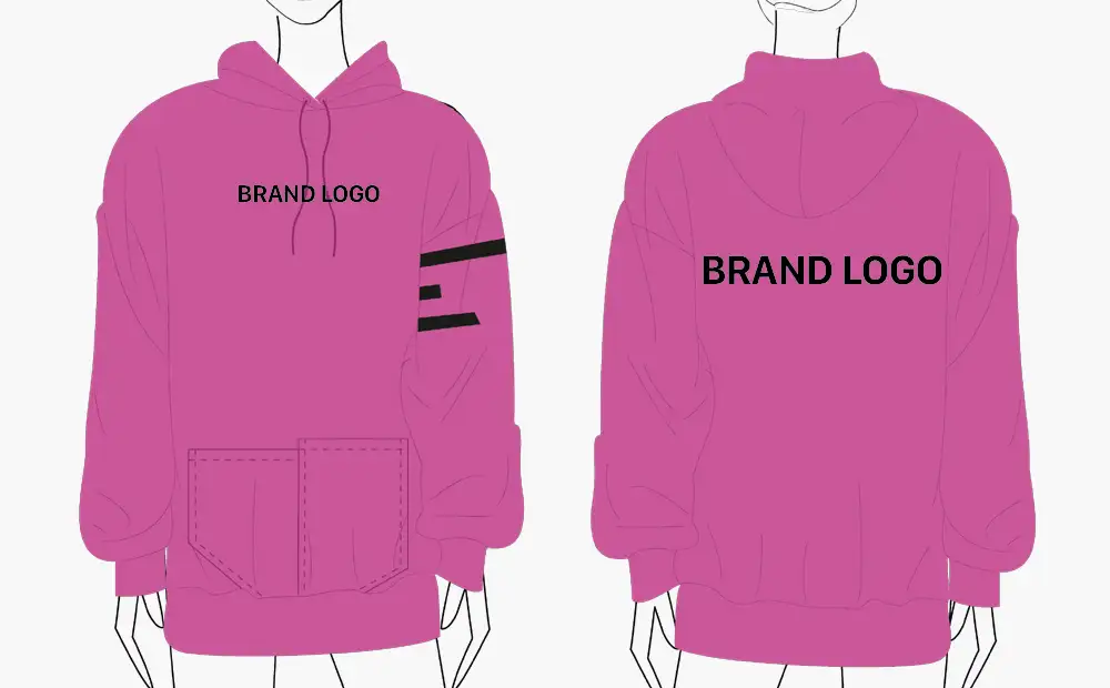 Hoodie design For Lady